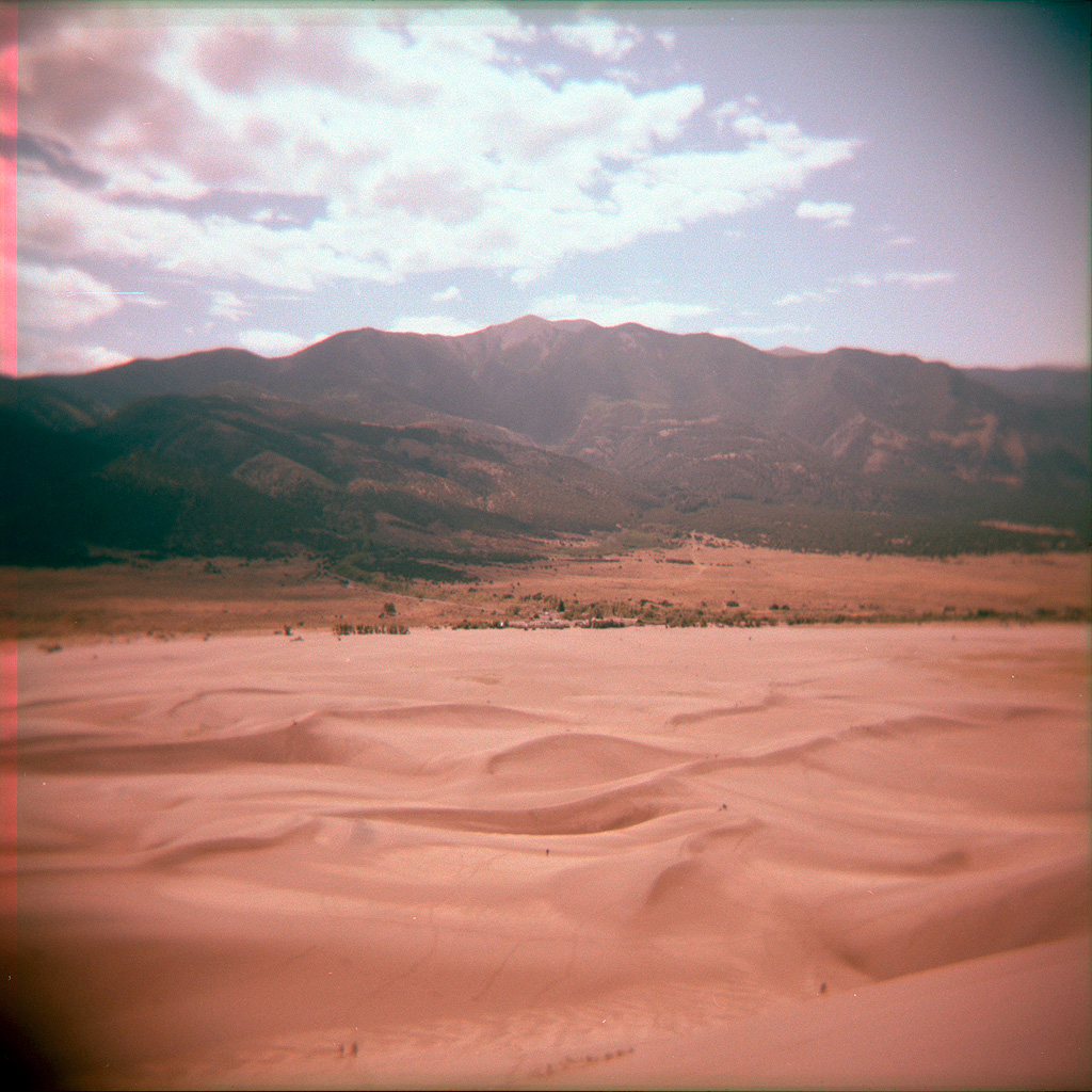 A film photo I shot at Great Sand Dunes National Park on my first-ever visit to Colorado, in 2012.